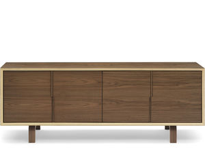 modernes Sideboard / aus Nussbaum