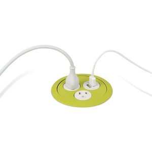USB-Steckdose / 3-Fach / Unterputz / modern