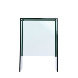 moderner Hocker / PMMA / grau / grün