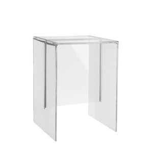 moderner Hocker / PMMA / grau / grün