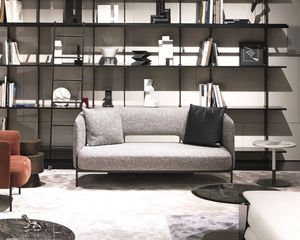 halbrundes Sofa