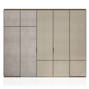 Tür für Einbauschrank / Holzfurnier
