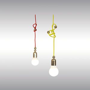 Hängelampe / modern / Messing / LED