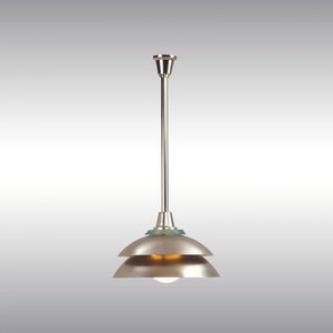 klassische Deckenleuchte / Messing / Kristall / LED