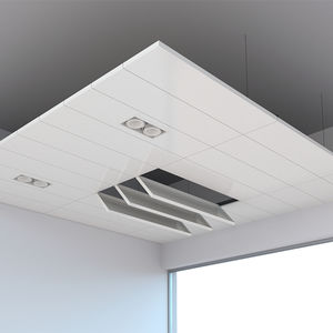 Abgehängte Decke / aus galvanisiertem Stahl