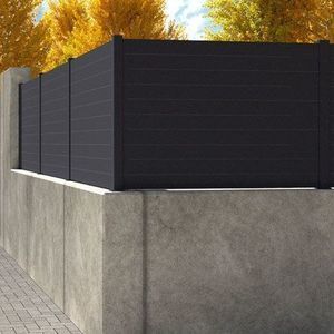 Platten-Zaun