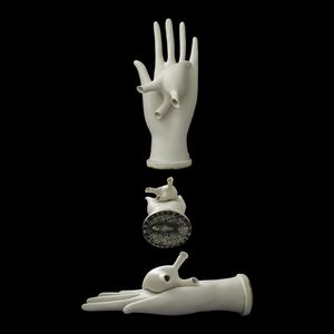 Porzellan-Skulptur 1