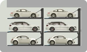halbautomatisches Parksystem 1