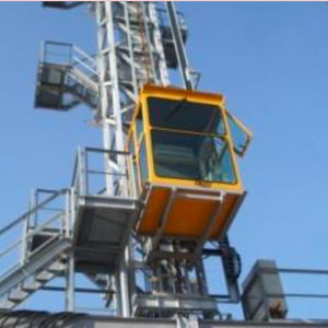 Lastenaufzug für Baustellen