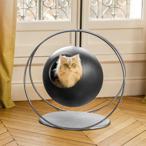 Chromstahl-Katzenbett
