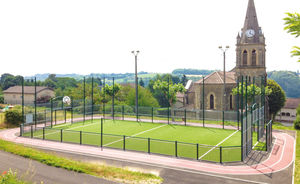 Sportplatz. für öffentliche Anlagen