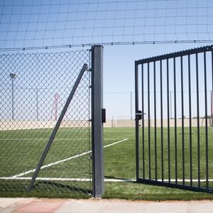 Fußballfeld für öffentliche Bereiche