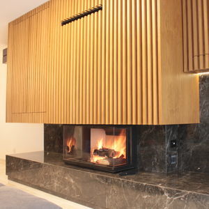 Holzkamin 1
