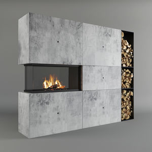 Holzkamin 1