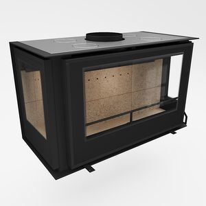 Holzkamin 1