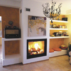 Holzkamin 1