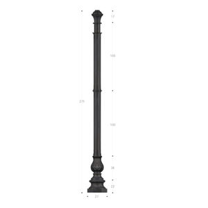 Gusseisen-Mast