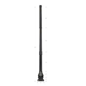 Gusseisen-Mast