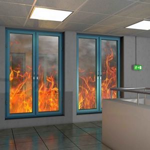 VSG-Glasscheibe