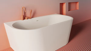 ovale Badewanne 1