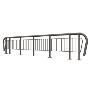 Geländer / galvanisiertem Stahl 1