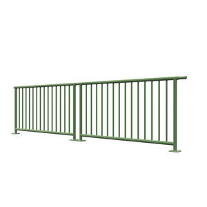 Geländer / galvanisiertem Stahl 1