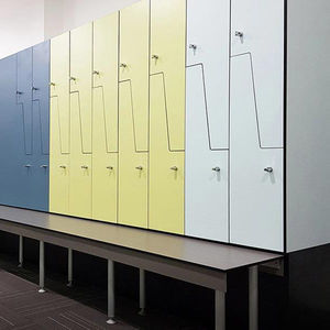 Hochdrucklaminat-Garderobenschrank