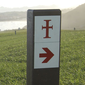 Mast für Verkehrszeichen