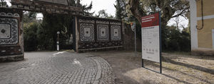 Stele zur Beschilderung