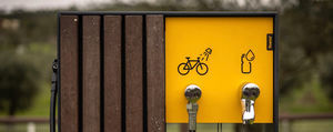 Fahrrad-Reparaturstation / Metall