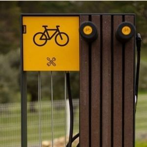 Fahrrad-Reparaturstation / Metall
