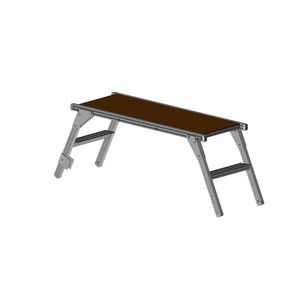 Stahl-Tritthocker
