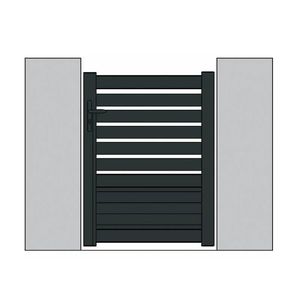 Aluminium-Gartentor 1