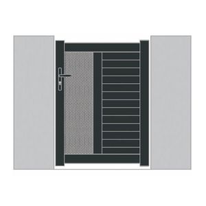 Aluminium-Gartentor 1