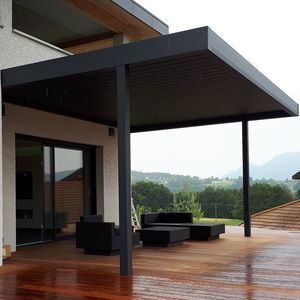 angebaute Pergola