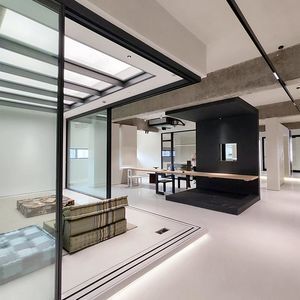 Glasschiebetür