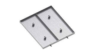 Schachtdeckel / galvanisiertem Stahl