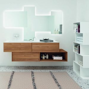 doppelter Waschtisch-Unterschrank