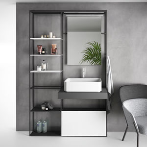 Badezimmer-Säulenschrank