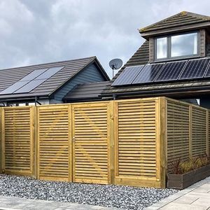 Holz-Gartentor
