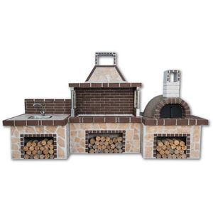Holz-Gartengrill 1