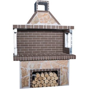 Holz-Gartengrill 1