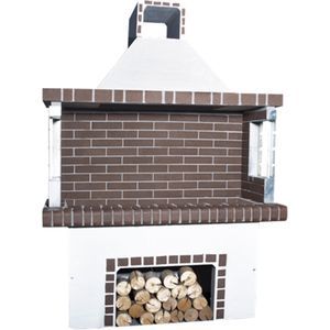 Holz-Gartengrill 1