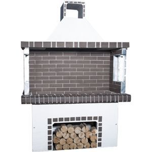 Holz-Gartengrill 1