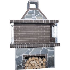 Holz-Gartengrill 1