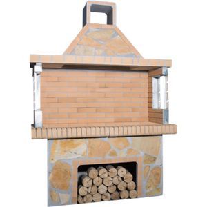 Holz-Gartengrill 1