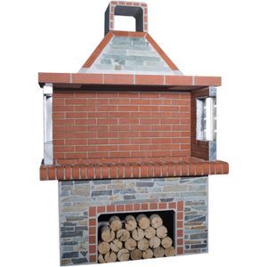 Holz-Gartengrill 1