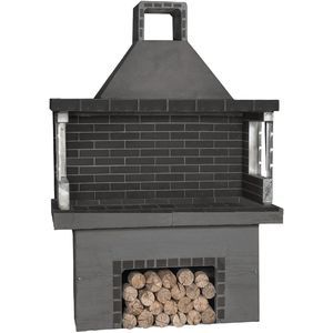 Holz-Gartengrill 1