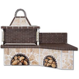 Holz-Gartengrill 1