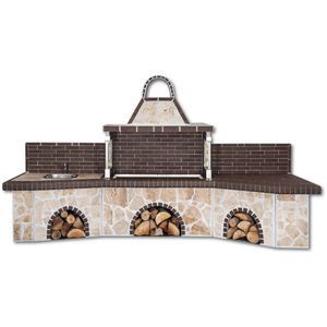 Holz-Gartengrill 1